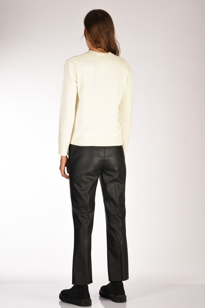 Mc2 Saint Barth Maglia New Queen Bianco/argento Donna - 5