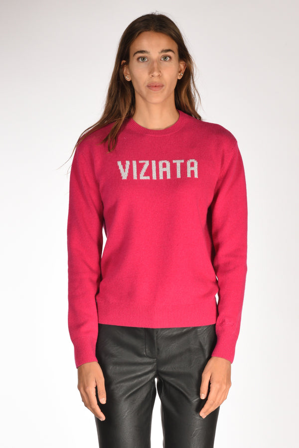 Mc2 Saint Barth Maglia New Queen Fucsia Donna-2