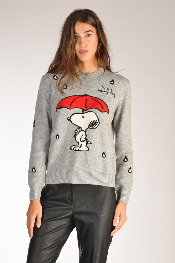 Mc2 Saint Barth Maglia New Queen Grigio/multicolor Donna - 1