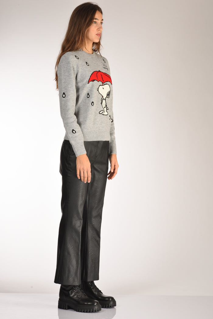 Mc2 Saint Barth Maglia New Queen Grigio/multicolor Donna - 4