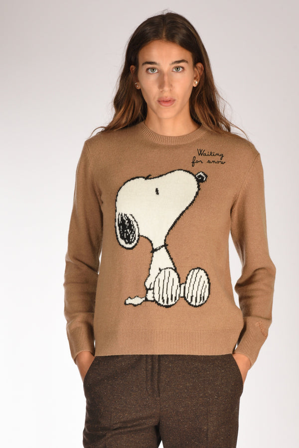 Mc2 Saint Barth Maglia New Queen Beige/bianco Donna