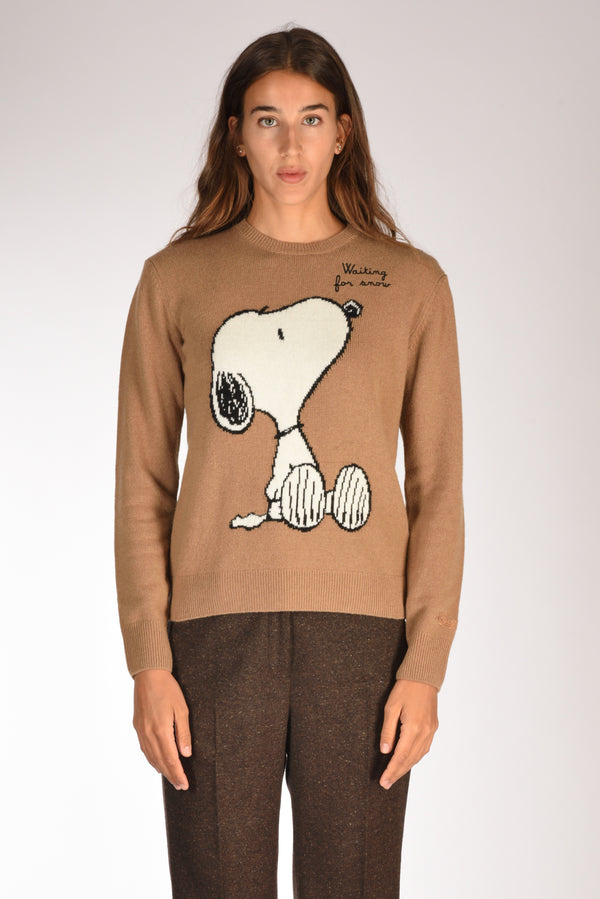 Mc2 Saint Barth Maglia New Queen Beige/bianco Donna-2