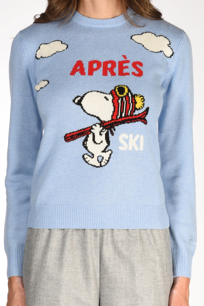 Mc2 Saint Barth Maglia New Queen Azzurro/multicolor Donna - 3