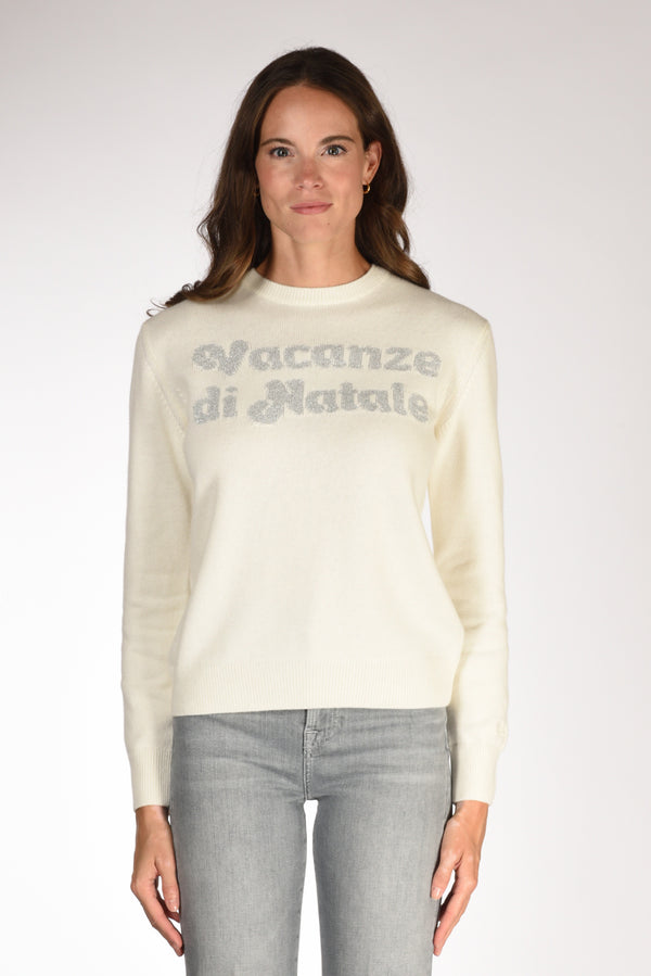 Mc2 Saint Barth Maglia New Queen Bianco/argento Donna-2