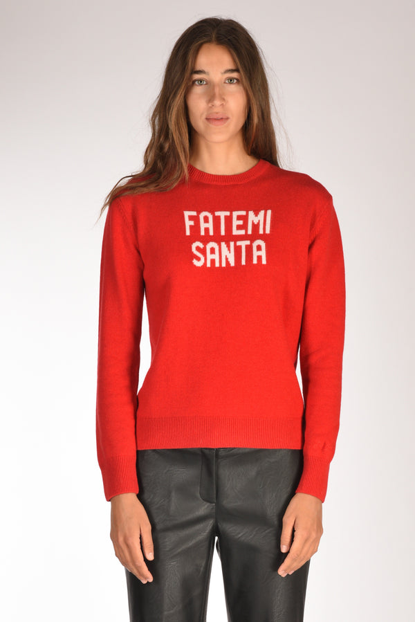 Mc2 Saint Barth Maglia New Queen Rosso/bianco Donna-2
