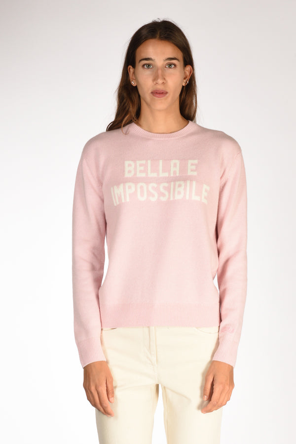 Mc2 Saint Barth Maglia New Queen Rosa/bianco Donna-2