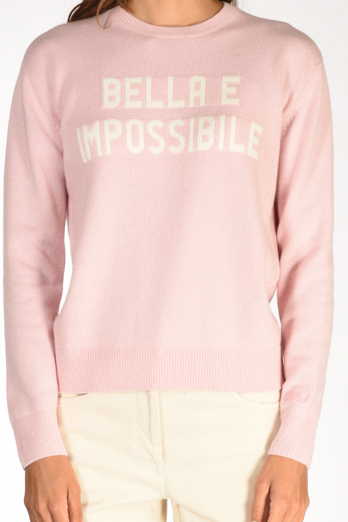 Mc2 Saint Barth Maglia New Queen Rosa/bianco Donna - 3