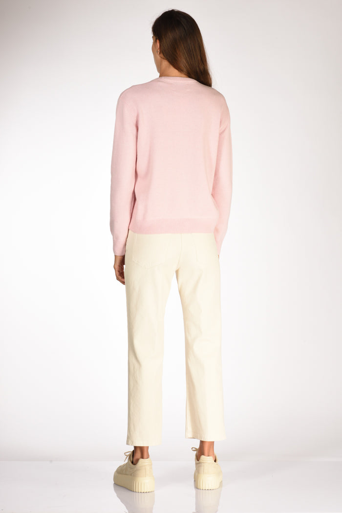 Mc2 Saint Barth Maglia New Queen Rosa/bianco Donna - 5