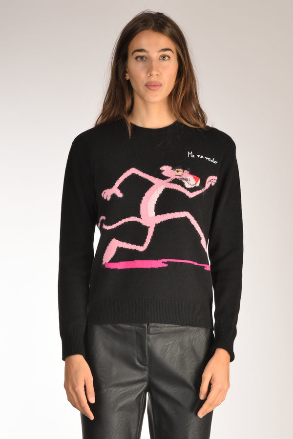 Mc2 Saint Barth Maglia New Queen Nero/rosa Donna-2