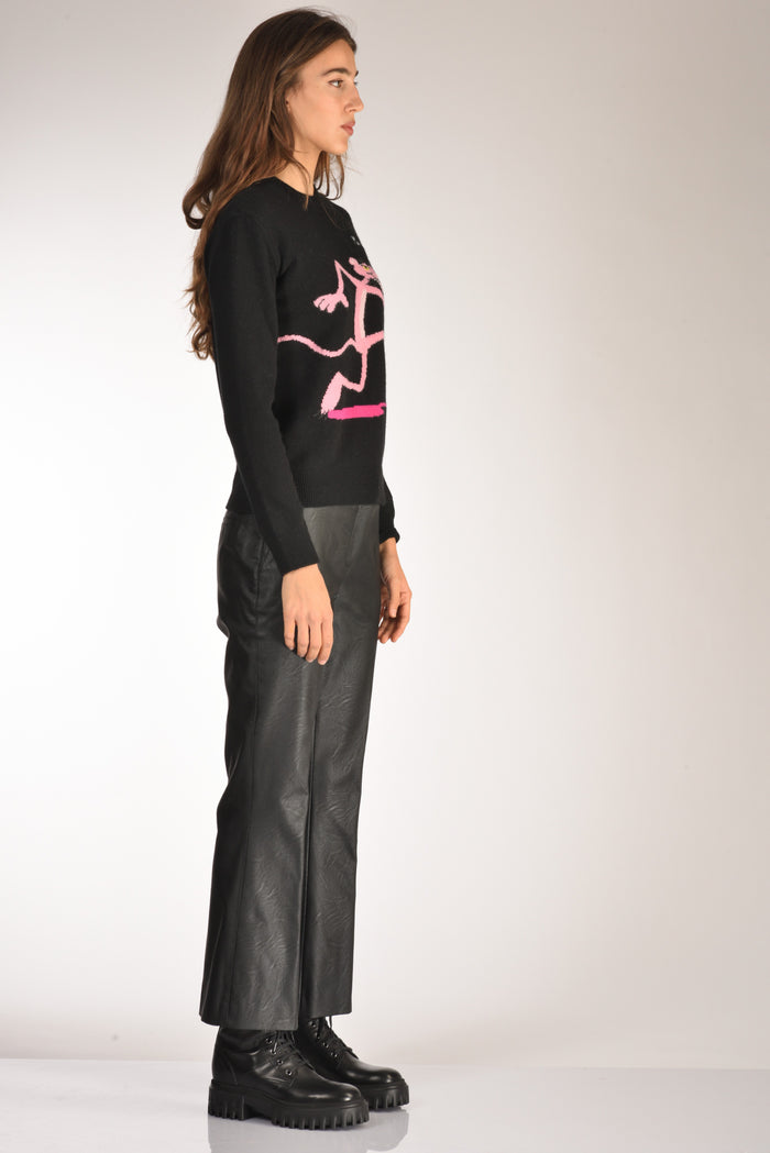 Mc2 Saint Barth Maglia New Queen Nero/rosa Donna - 4