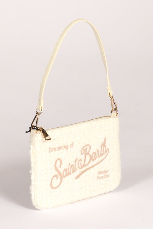 Mc2 Saint Barth Borsa Parisienne M Bianco Donna-2