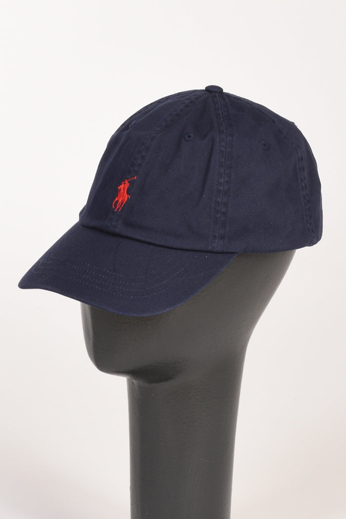 Polo Ralph Lauren Cappello Logo Blu Donna - 2
