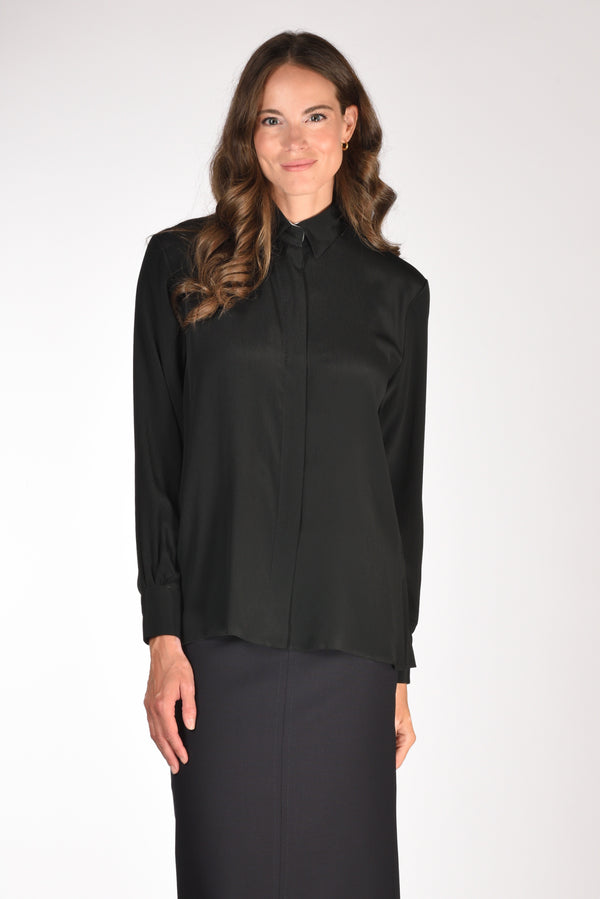 Sarte Pettegole Camicia Nero Donna