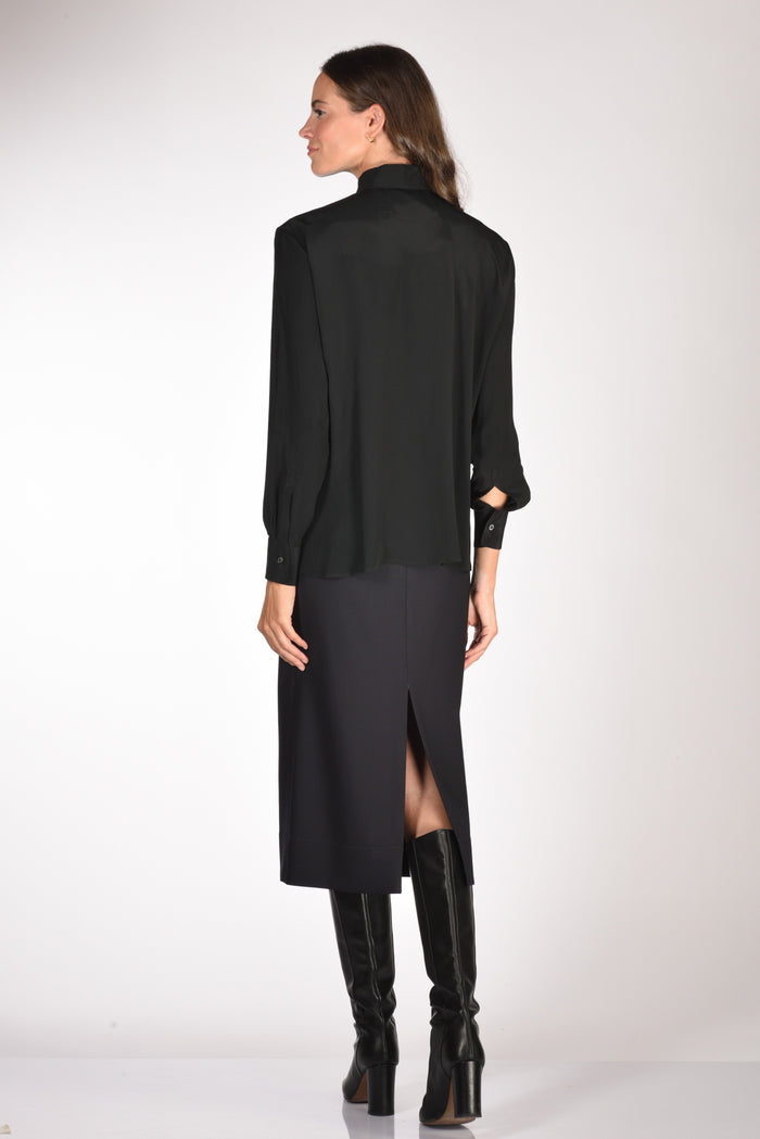 Sarte Pettegole Camicia Nero Donna - 5