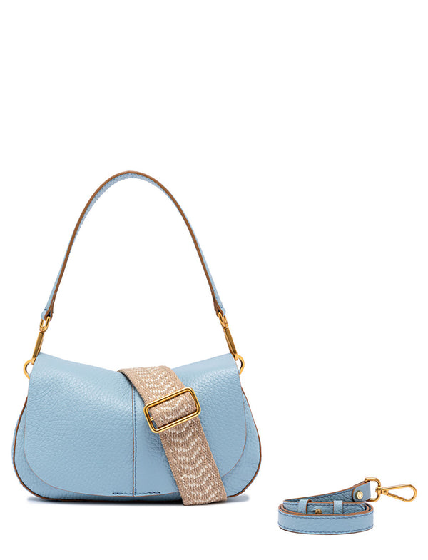 Gianni Chiarini Borsa Helena Round Azzurro Donna