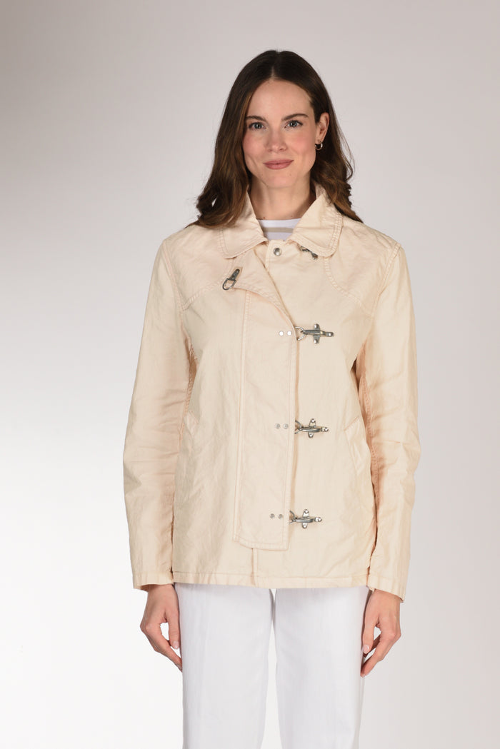 Fay Giacca Archive Bianco Naturale Donna - 2