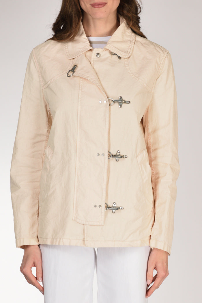 Fay Giacca Archive Bianco Naturale Donna - 3