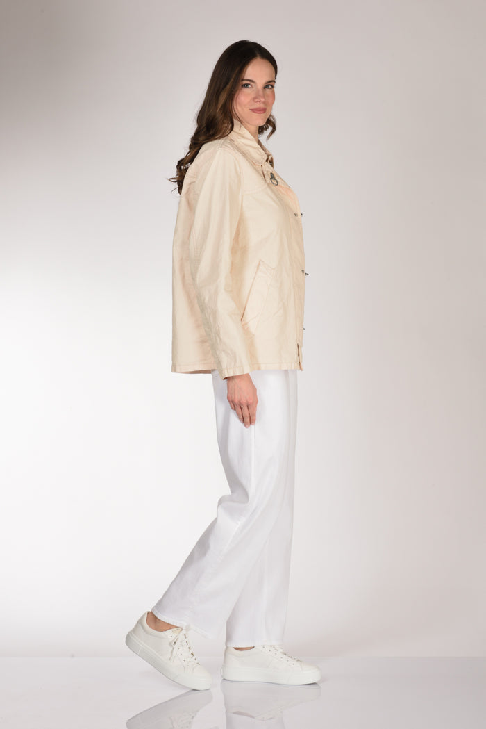 Fay Giacca Archive Bianco Naturale Donna - 4