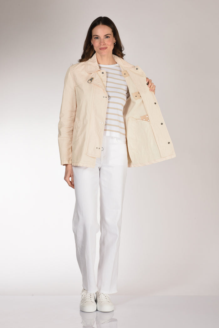 Fay Giacca Archive Bianco Naturale Donna - 7