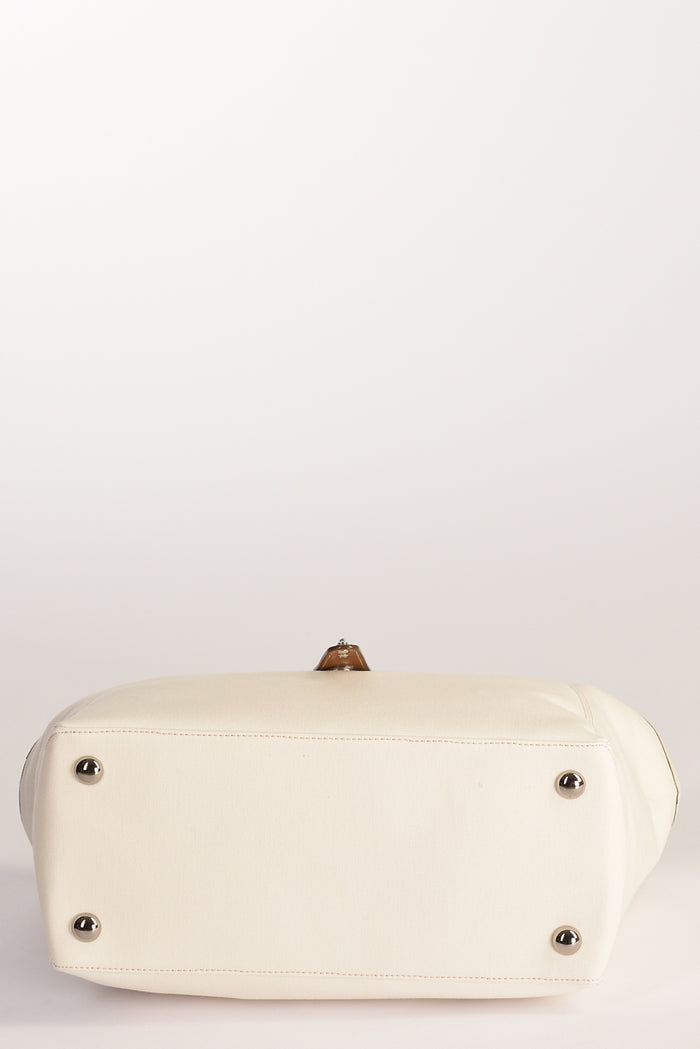 Fay Borsa Media Bianco Naturale Donna - 7