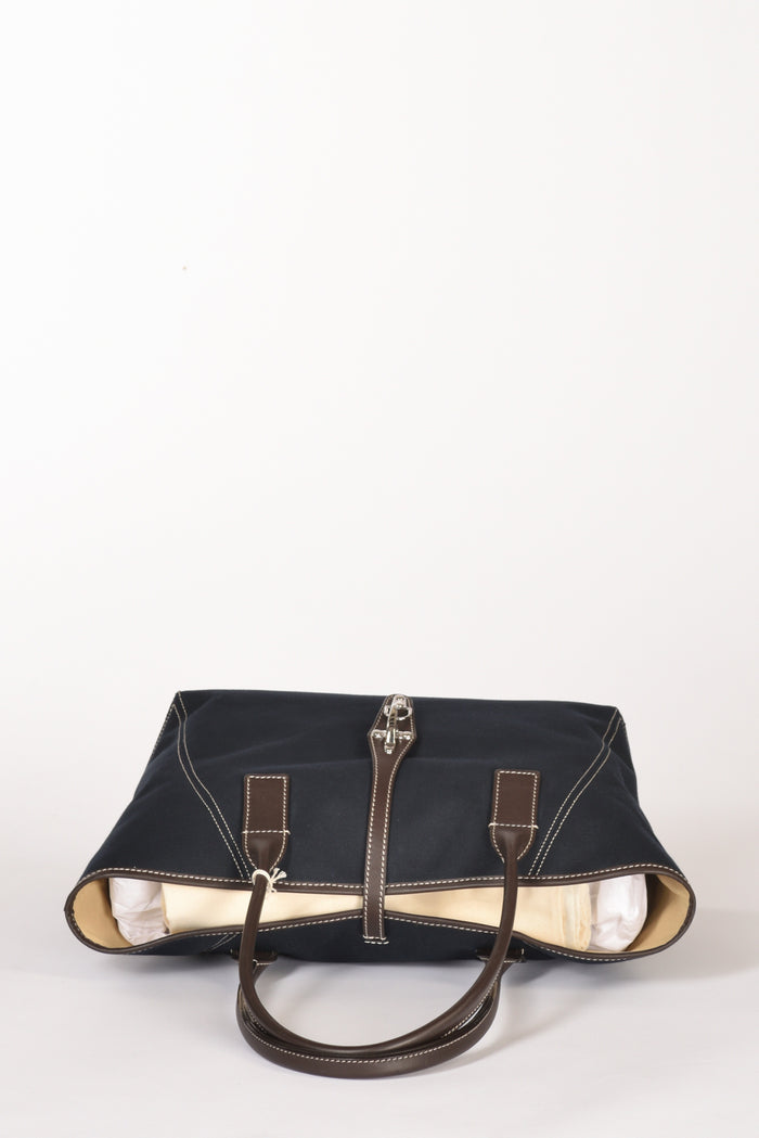 Fay Borsa Media Blu/marrone Donna - 6