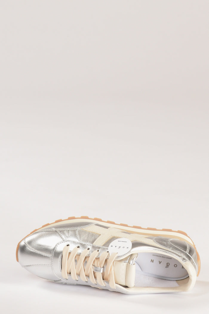 Hogan Sneakers H701 Argento/bianco Donna - 5