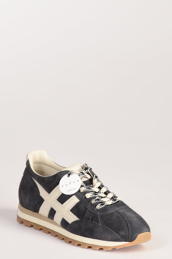 Hogan Sneakers H701 Blu Donna-2