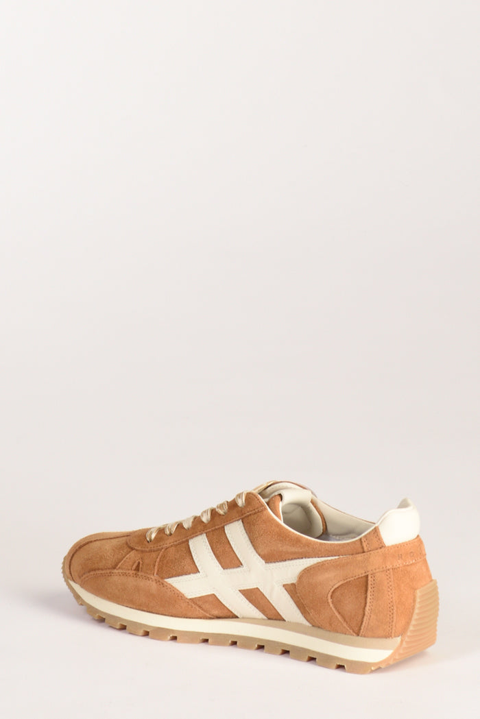 Hogan Sneakers H701 Beige Cuoio Donna - 4