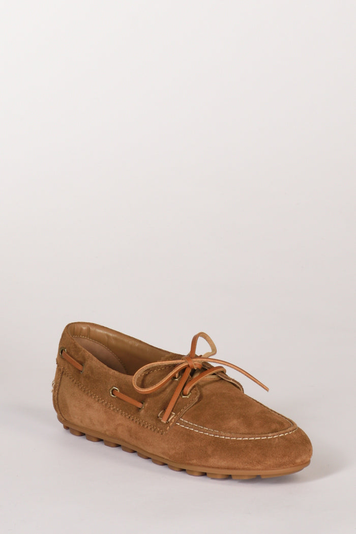 Hogan Mocassino H693 Marrone Chiaro Donna - 3