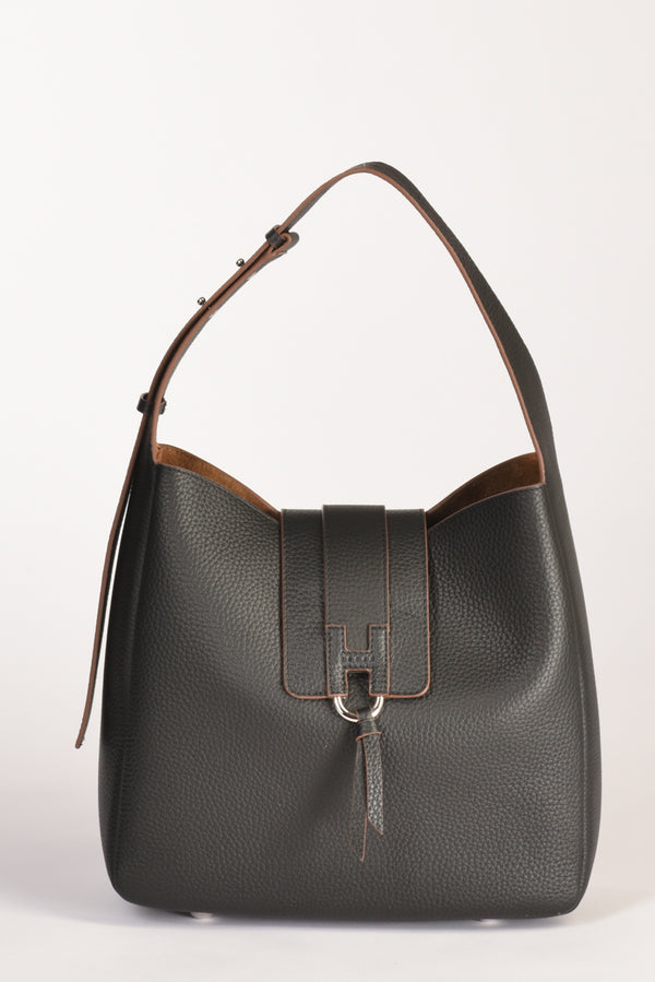 Hogan Borsa Hobo Nero Donna