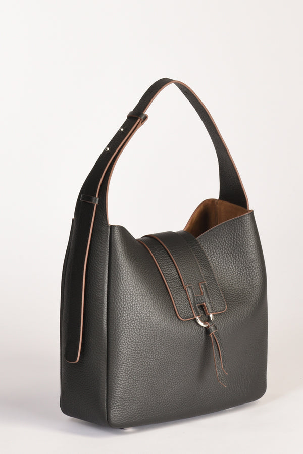 Hogan Borsa Hobo Nero Donna-2