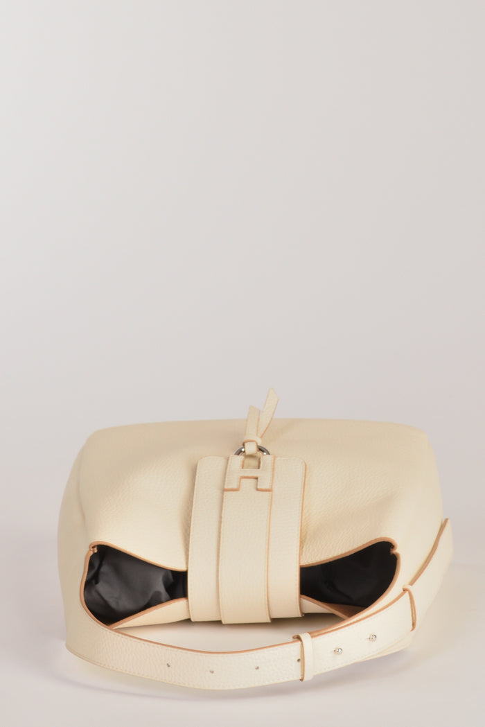 Hogan Borsa Hobo Bianco Naturale Donna - 5