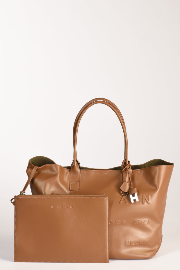 Hogan Borsa Shopping Marrone Donna - 3