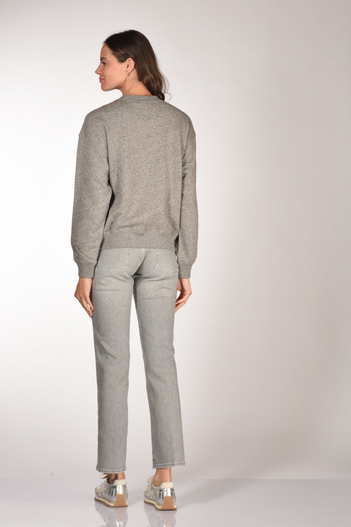 Polo Ralph Lauren Felpa Girocollo Grigio Donna - 5