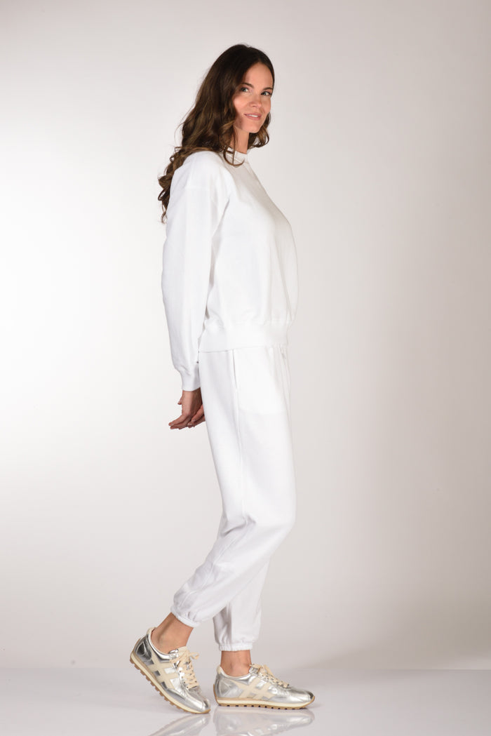 Polo Ralph Lauren Felpa Girocollo Bianco Donna - 4