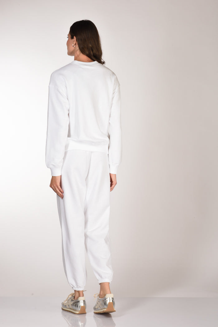 Polo Ralph Lauren Felpa Girocollo Bianco Donna - 5