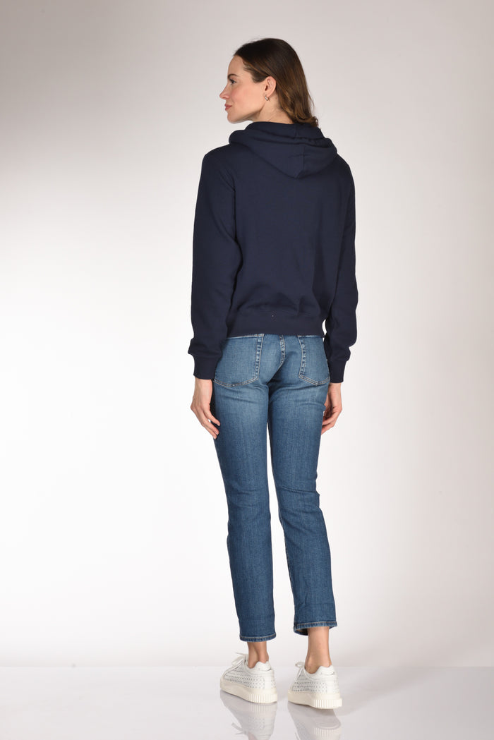 Polo Ralph Lauren Felpa Zip Blu Donna - 5