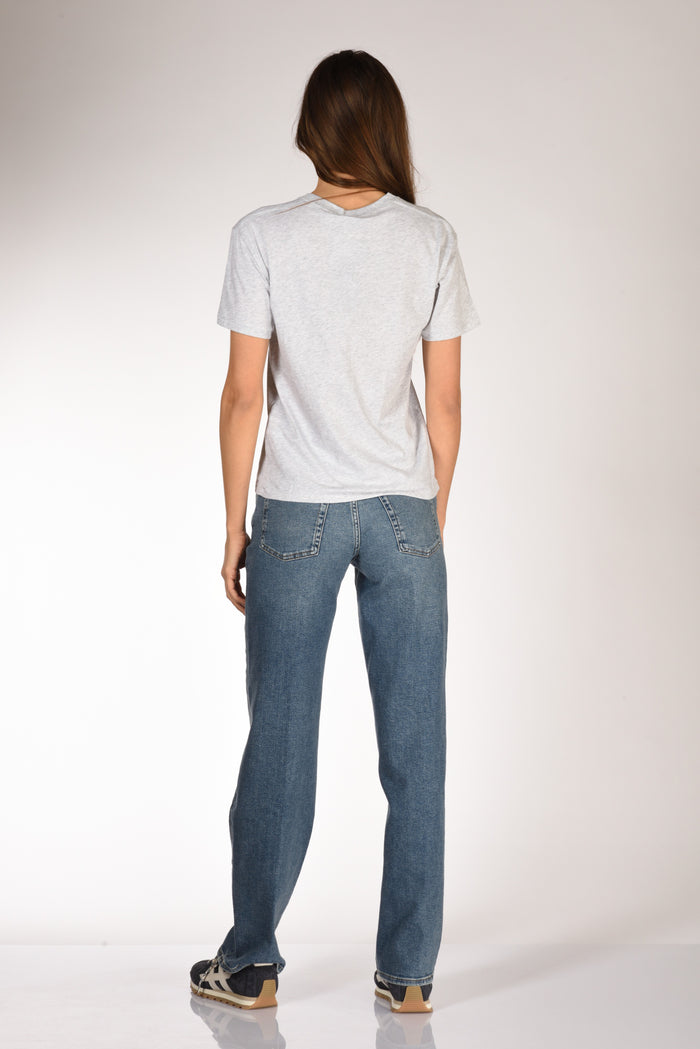 Polo Ralph Lauren Tshirt Orso Grigio Donna - 5