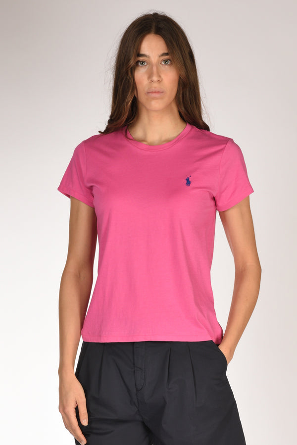 Polo Ralph Lauren Tshirt M. Corta Fucsia Donna