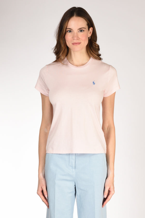 Polo Ralph Lauren Tshirt M. Corta Rosa Donna-2
