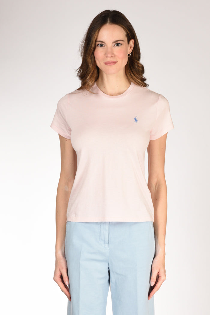 Polo Ralph Lauren Tshirt M. Corta Rosa Donna - 2