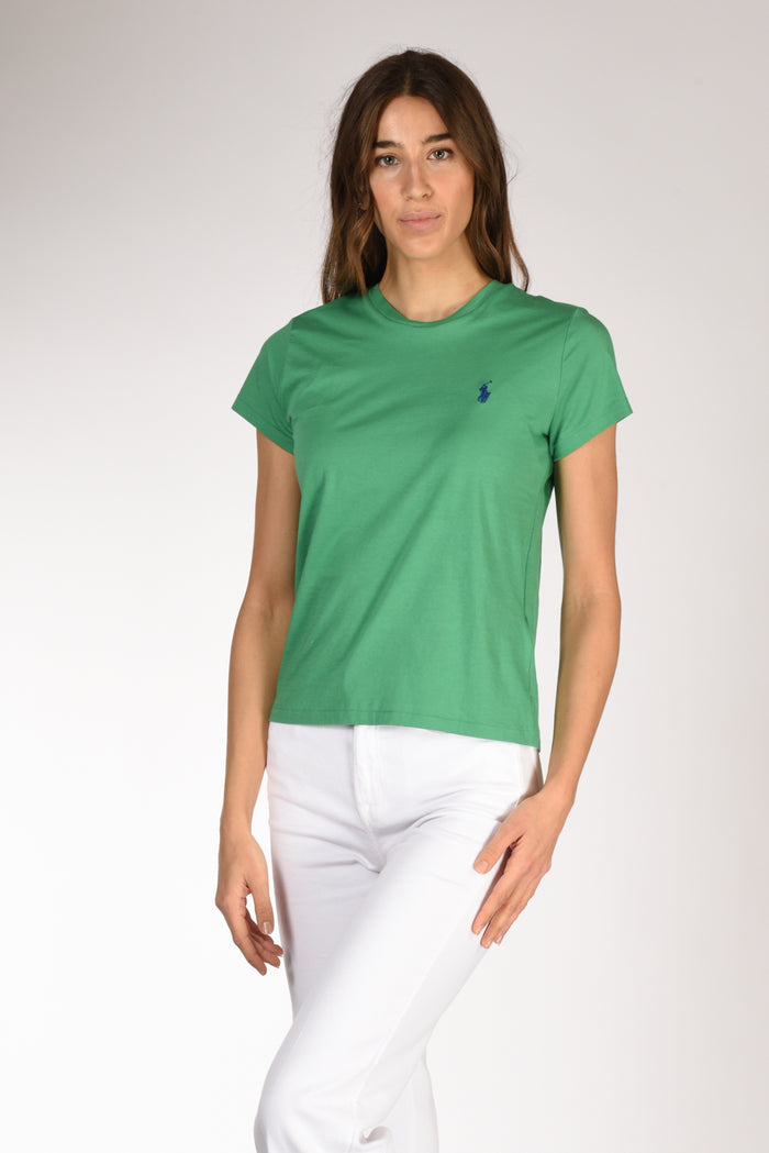 Polo Ralph Lauren Tshirt M. Corta Verde Donna - 1