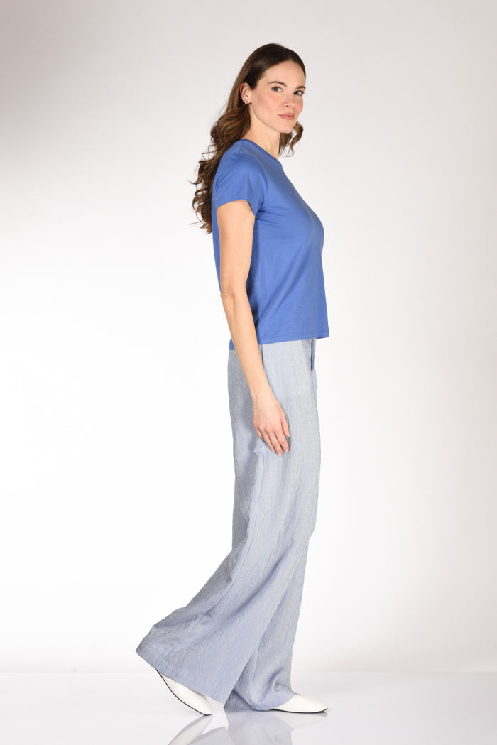 Polo Ralph Lauren Tshirt M. Corta Azzurro Scuro Donna - 4