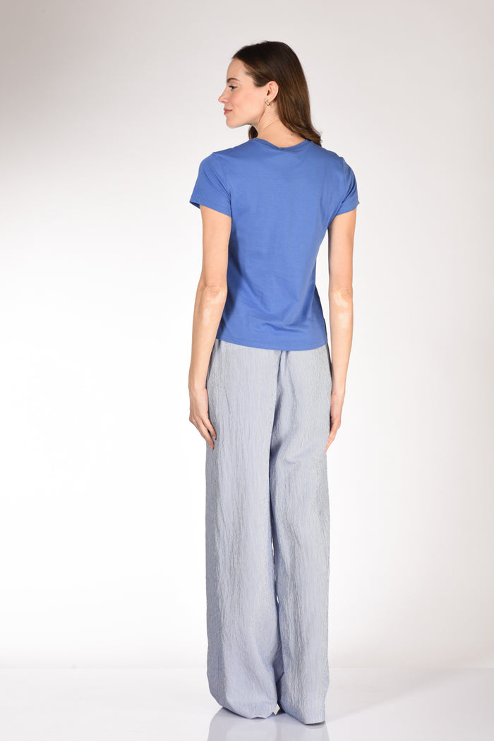 Polo Ralph Lauren Tshirt M. Corta Azzurro Scuro Donna - 5