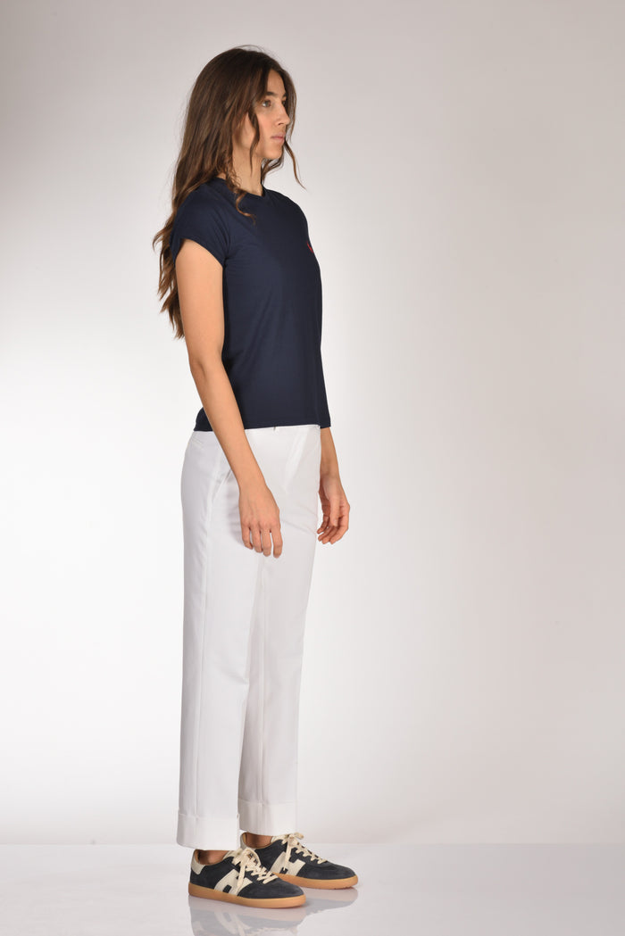 Polo Ralph Lauren Tshirt M. Corta Blu Donna - 4