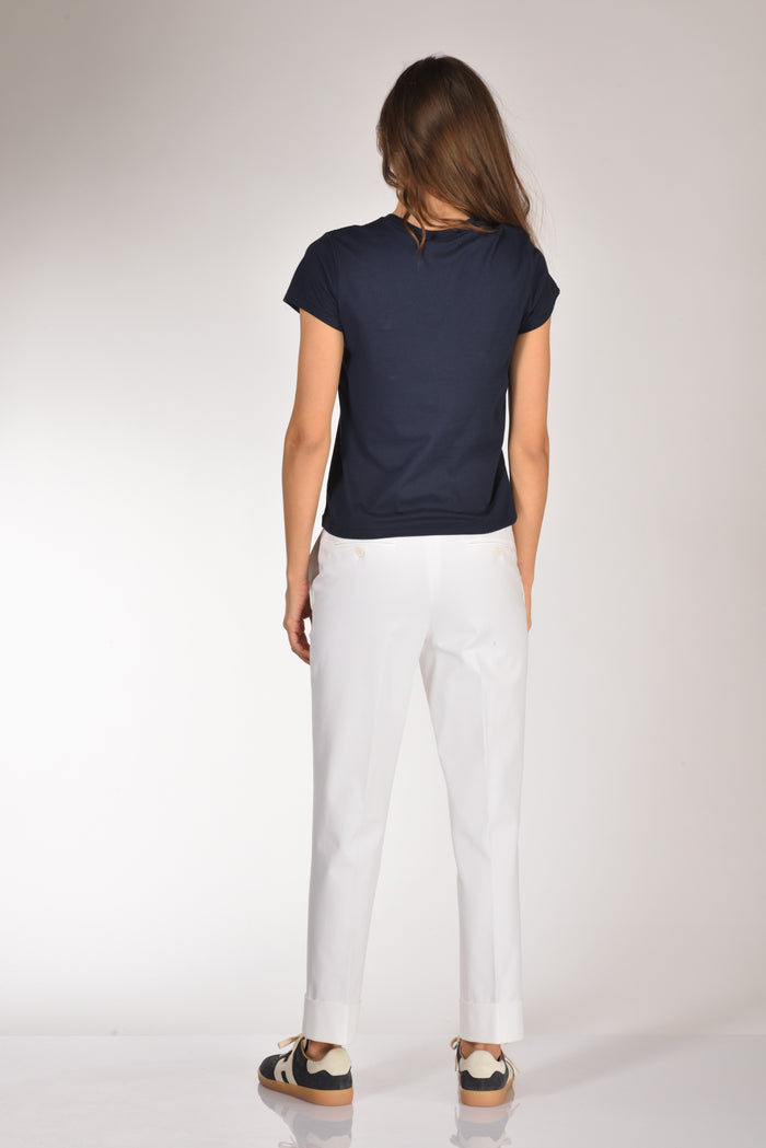 Polo Ralph Lauren Tshirt M. Corta Blu Donna - 5