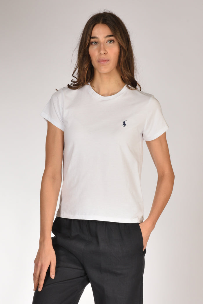Polo Ralph Lauren Tshirt M. Corta Bianco Donna - 1