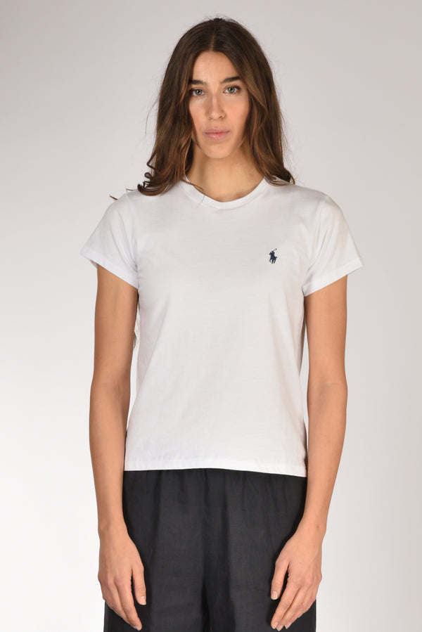 Polo Ralph Lauren Tshirt M. Corta Bianco Donna-2