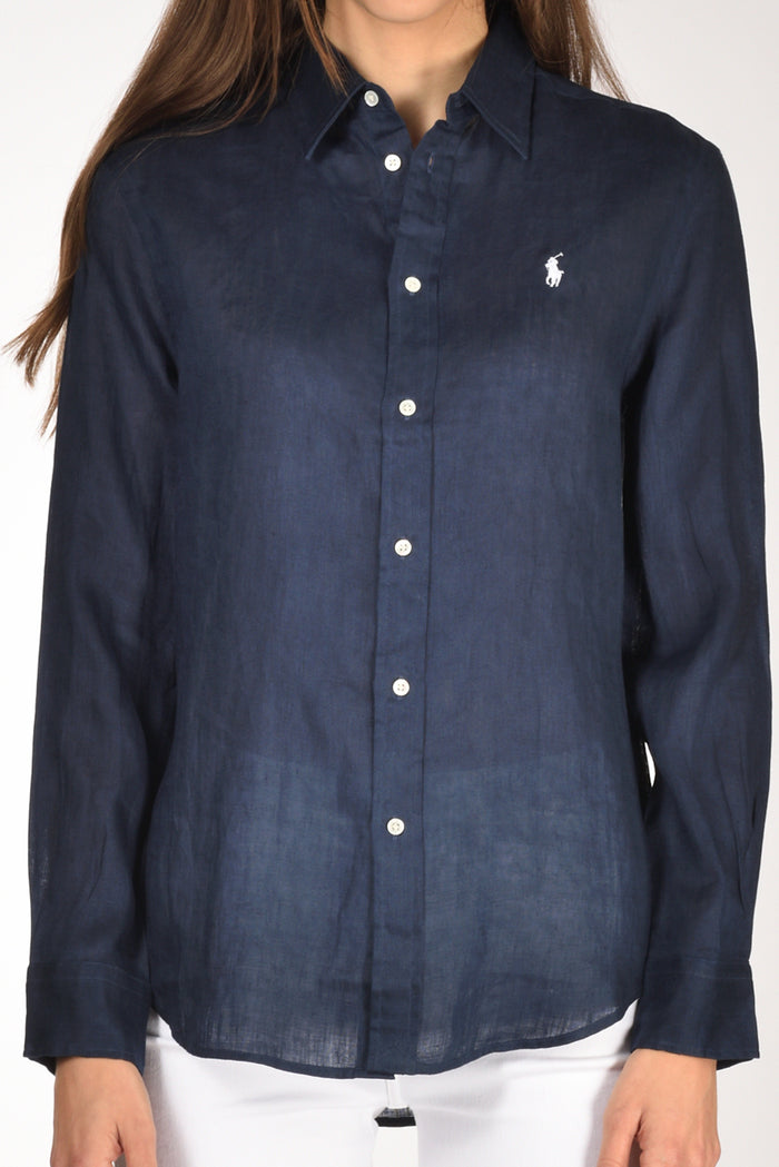 Polo Ralph Lauren Camicia Blu Donna - 3