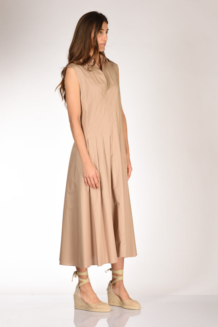 Fay Abito Smanicato Beige Scuro Donna - 4